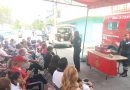 Realizan elementos del H. Cuerpo de Bomberos, pláticas preventivas  a vecinos de Nezahualcóyotl / @Adolfo_Cerqueda @GobNeza >>>