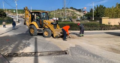 Realiza cuadrilla de obras públicas de la Delegación Municipal Sánchez Taboada trabajos de desazolve / @gobtijuanamx >>>