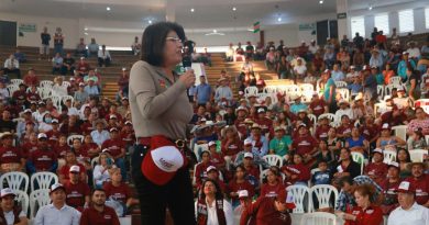 Visita Tejupilco Mariela Gutiérrez; Advierte que el triunfo de la 4T nadie lo detiene