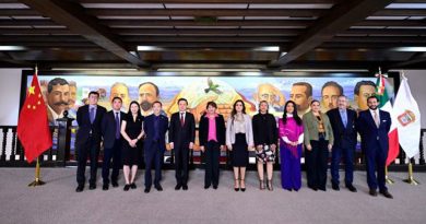 Recibe Gobernadora Delfina Gómez al Embajador de China, Zhang Run, en Palacio de Gobierno / @Edomex >>>