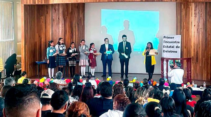 Estudiantes de 42 primarias demuestran su dominio del idioma inglés en el Primer Encuentro Estatal de Deletreo / @Edomex >>>