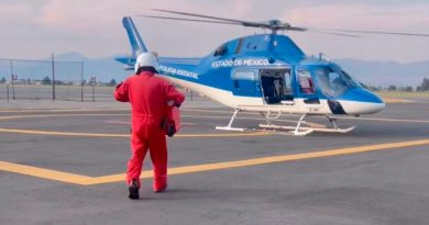 Grupo de Rescate Aéreo “Relámpagos” apoya en traslado de tres órganos al Centro Médico Nacional “La Raza” / @Edomex >>>