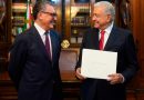 Presidente López Obrador recibe cartas credenciales de 14 embajadoras y embajadores / @Edomex >>>