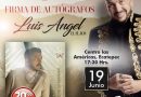 Firma de autógrafos de Luis Ángel «El Flaco» >>>