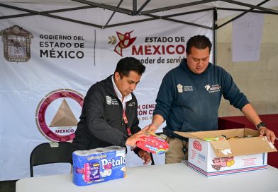 Edomex habilita tres centros de acopio en apoyo a estados afectados por lluvias en Puebla, Hidalgo y Veracruz / @delfinagomeza @Edomex