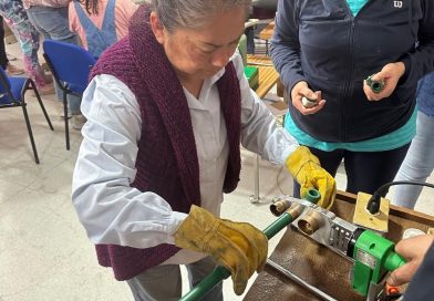 Nuevo oficio para mujeres: la plomería como clave para el desarrollo económico y el cuidado del agua en Edomex / @delfinagomeza @Edomex
