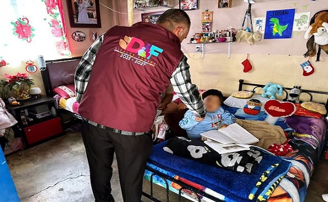 DIF Nicolás Romero fortalece la atención a pacientes con discapacidad mediante visitas domiciliarias y terapias en el CRIS / @GobiernoNicolas