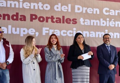 Ana Castro Fernández supervisa el despliegue de infraestructura que transformará la dinámica social de las familias en Tultitlán / @25_27Tultitlan >>>