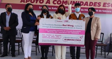 Rosi Wong Romero impulsa una educación integral en Tecámac: Entrega de instrumentos y refuerzo a la salud mental en San Lucas Xolox  / @rosi_wong @AyuntaTec2025 >>>