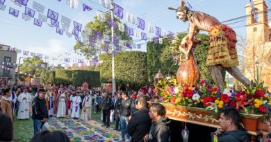 En Guanajuato, Mauricio Trejo custodia el fervor y el libre tránsito en la ínclita peregrinación del Señor de la Columna en San Miguel de Allende / @MauricioTrejoP @GobMunicipalSMA