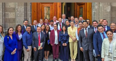 Azucena Cisneros Coss respalda ante la Presidenta el modelo federal para pacificar y rescatar a Ecatepec / @azucenacisneros @Ecatepec