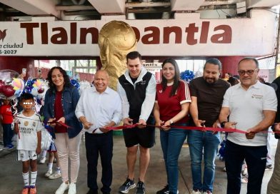 Raciel Pérez Cruz encabeza la rehabilitación del tejido social en Tlalnepantla con infraestructura deportiva de vanguardia y gratuita / @RacielPerezC_ @Gob_Tlalne >>