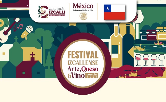 Inicia el Festival Izcallense Arte, Queso y Vino Cosecha 2026: música, tradición y sabores artesanales en Cuautitlán Izcalli / @daniel_ser @GobIzcalli >>>