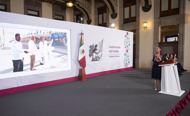 Claudia Sheinbaum Pardo: «Glorieta de las Mujeres Libres» impulsa empleo y mejora la movilidad en la región / @Claudiashein @GobiernoMX >>>