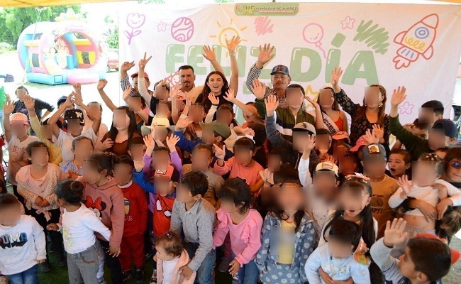 DIF Almoloya de Juárez fortalece la unión comunitaria con jornadas de convivencia infantil / @ThaL_SG @AdolfoSolisG_