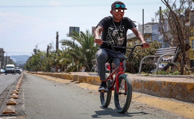 Nezahualcóyotl consolida su red de ciclovías como modelo de movilidad sustentable / @delfinagomeza @Edomex