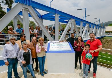 Más de 17 mil m² pavimentados y nuevo puente peatonal transforman comunidades de Atizapán  / @Pedro_RVillegas @GobAtizapan