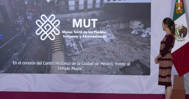 Inauguran el Museo Textil de los Pueblos Indígenas y Afromexicanos frente al Templo Mayor para dignificar el oficio artesanal  / @Claudiashein @GobiernoMX >>>