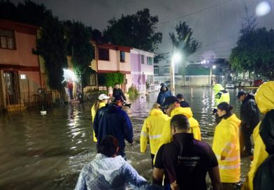 Tlalnepantla activa el Plan DN-III-E para proteger a la población ante intensas lluvias; autoridades exhortan a seguir recomendaciones / @RacielPerezC_ @Gob_Tlalne >>