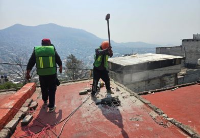 Tlalnepantla inicia demolición y estabilización en la «Zona Cero» del Cerro del Chiquihuite / @RacielPerezC_ @Gob_Tlalne >>