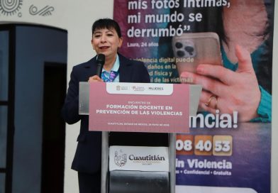 Maestros, aliados clave en la prevención de la violencia digital: SeMujeres fortalece acciones en las aulas / @delfinagomeza @Edomex