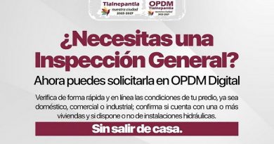 OPDM Digital: la herramienta que facilita la inspección general de predios en Tlalnepantla / @OPDM_Tlalne @Gob_Tlalne >>