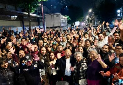 Raciel Pérez Cruz entrega 164 luminarias y promete mayor seguridad en Tlalnepantla / @RacielPerezC_ @Gob_Tlalne >>