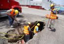 Gobierno de Cuautitlán Izcalli coordina a Operagua para reparar socavón en Michael Faraday / @daniel_ser @GobIzcalli >>>