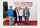 La síndica de Tultepec, Liliana Olivares Contreras, destaca la renovación pedagógica en el cierre del Segundo Congreso Internacional de Educación