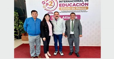 La síndica de Tultepec, Liliana Olivares Contreras, destaca la renovación pedagógica en el cierre del Segundo Congreso Internacional de Educación