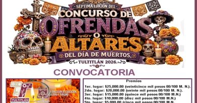 El Gobierno que Transforma, te invita a participar en la 𝐒𝐞́𝐩𝐭𝐢𝐦𝐚 𝐄𝐝𝐢𝐜𝐢𝐨́𝐧 𝐝𝐞𝐥 𝐂𝐨𝐧𝐜𝐮𝐫𝐬𝐨 𝐝𝐞 𝐎𝐟𝐫𝐞𝐧𝐝𝐚𝐬 𝐨 𝐀𝐥𝐭𝐚𝐫𝐞𝐬 𝐝𝐞𝐥 𝐃𝐢́𝐚 𝐝𝐞 𝐌𝐮𝐞𝐫𝐭𝐨𝐬, 𝐓𝐮𝐥𝐭𝐢𝐭𝐥𝐚́𝐧 𝟐𝟎𝟐𝟔 / @25_27Tultitlan >>>