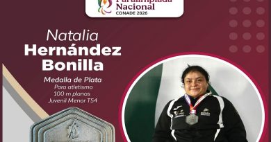 Reconocen talento mexiquense en paraatletismo durante la Paralimpiada Nacional CONADE 2026 / @delfinagomeza @Edomex