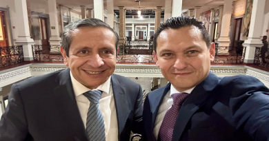 El magistrado de circuito José Alberto González Aguilar participó en Toluca en un conversatorio entre juzgadores locales y federales para fortalecer la impartición de justicia penal / @Edomex @PJEdomex