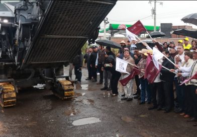Destinan 111 millones de pesos a carretera que beneficiará a 128 mil mexiquenses / @delfinagomeza @Edomex
