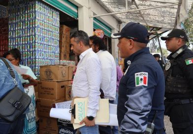 Tlalnepantla refuerza el orden y la seguridad con el Operativo Tolteca; inspeccionan comercios y espacios públicos / @RacielPerezC_ @Gob_Tlalne >>>
