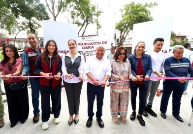 Concreto hidráulico, nuevas banquetas y más iluminación transforman Tlalnepantla / @RacielPerezC_ @Gob_Tlalne >>>